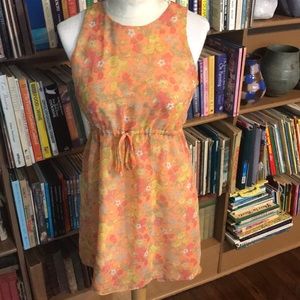 Vintage floral minidress